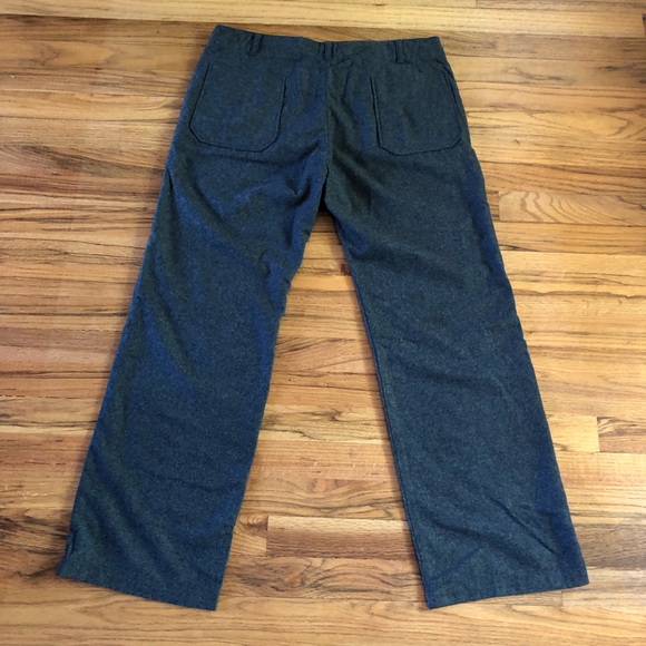 FWK Engineered Garments Marine Pant sailor straight wide leg trousers grey large - Picture 2 of 16